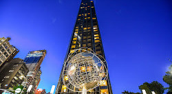 Globe Sculpture at Columbus Circle